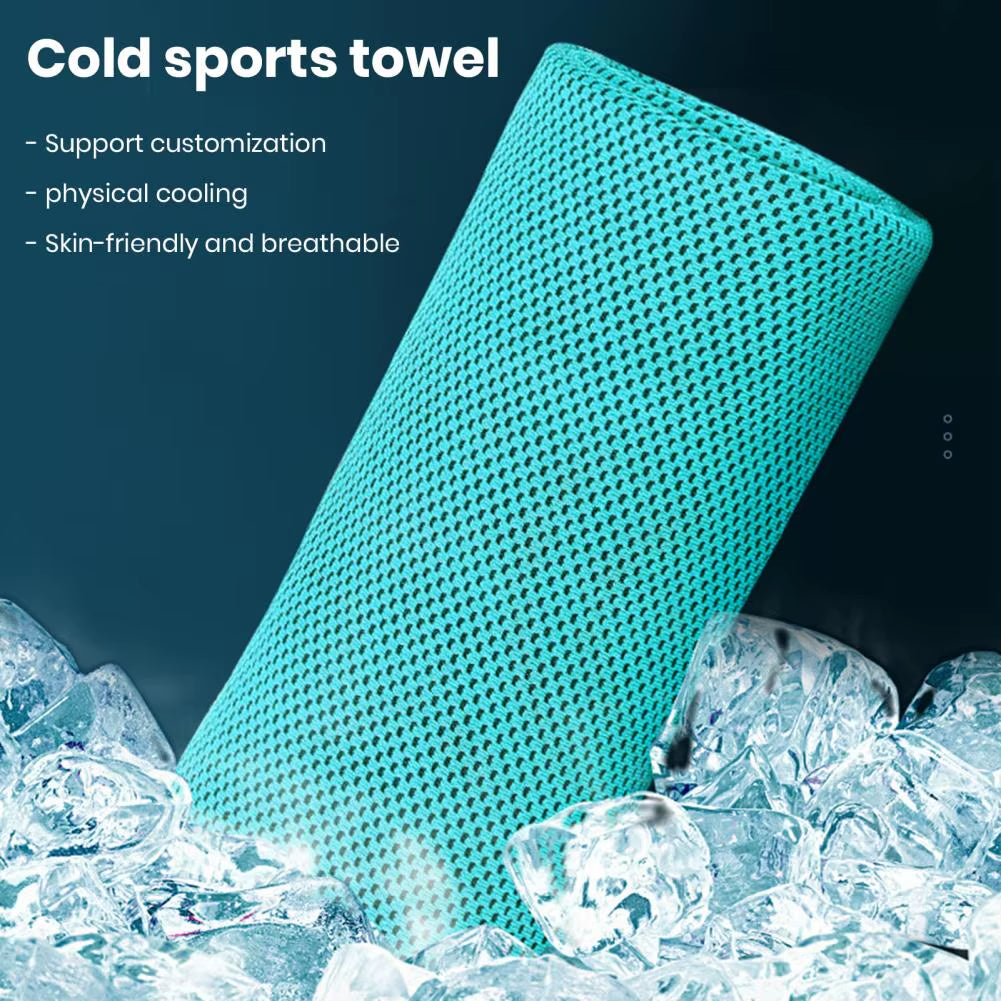 Instant Cooling Towel Quick Dry Sweat Absorption Running Towel Yoga Towel Workout Sports Physical Cooling Gym Fitness Towels
